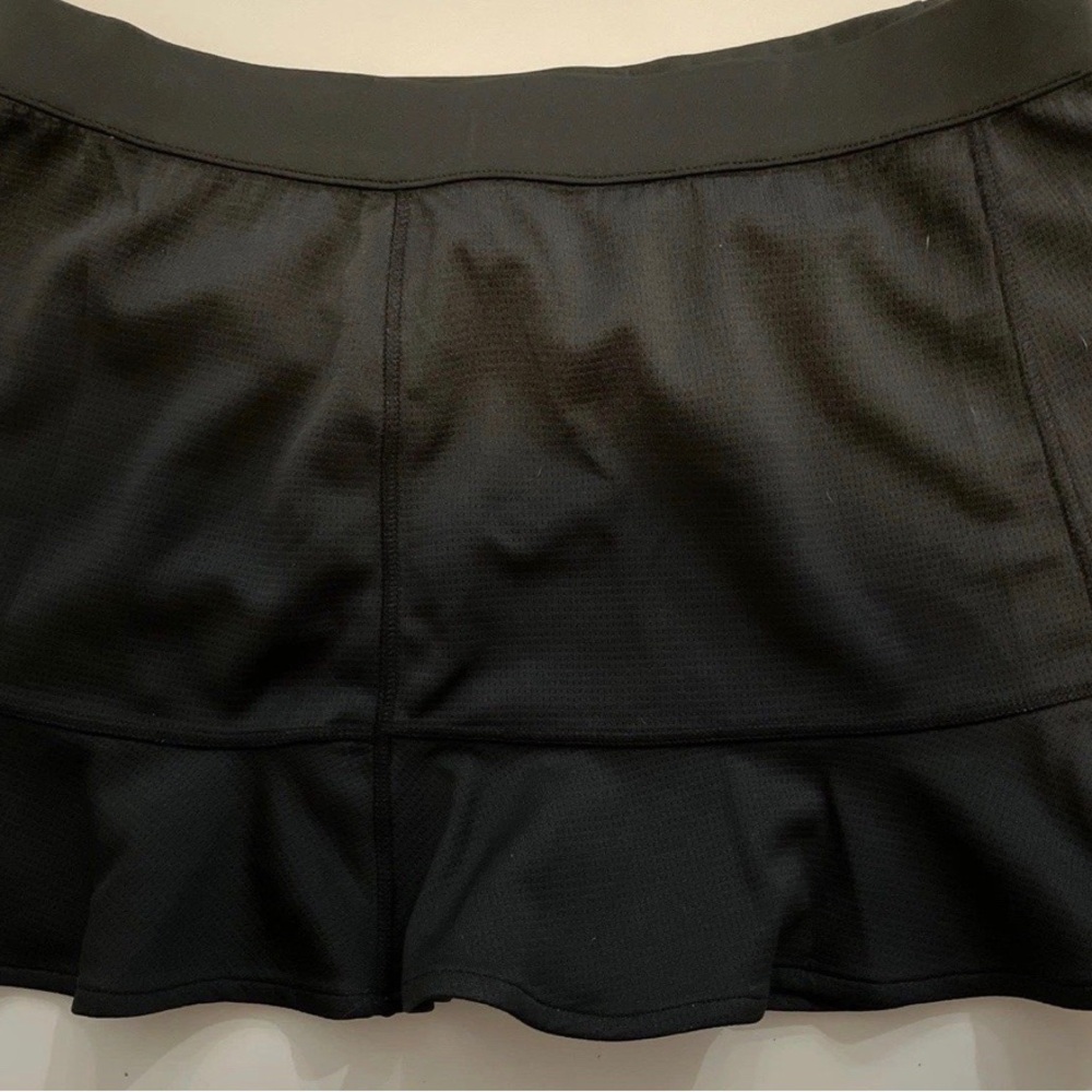 Black Ruffled Skirt